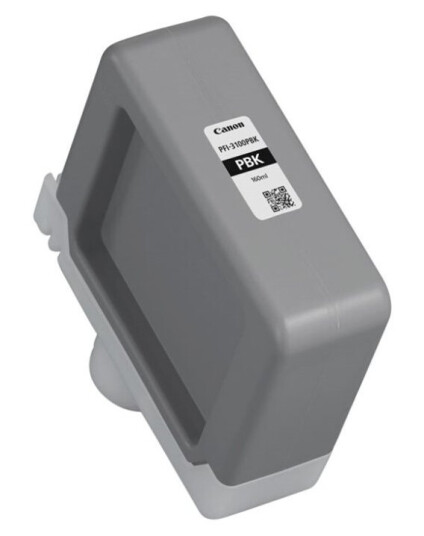 Canon Pfi-3100 Pbk 160 Ml Fotosort Original Blekkbeholder For Imageprograf Gp-2600S Gp-4600S Gp-6600S Pro-2600 Pro-4600 Pro-6600