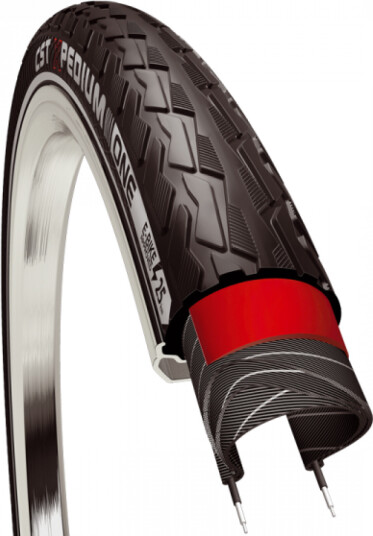 Sykkeldekk CST Tires Xpedium C1880 Wire 28x1.75x2 Black