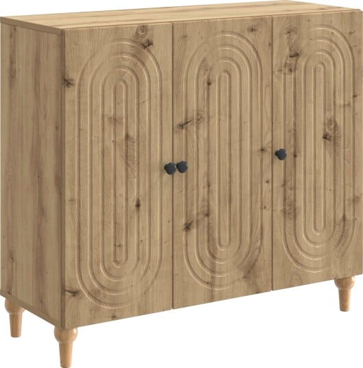  Serviesskap Artisan eik 89 x 34,5 x 80 cm Konstruert tre