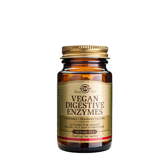 Veganske Fordøyelsesenzymer 50 tabletter