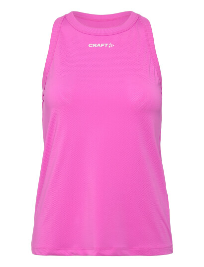 Craft Core Tone Mesh Singlet W Pink S