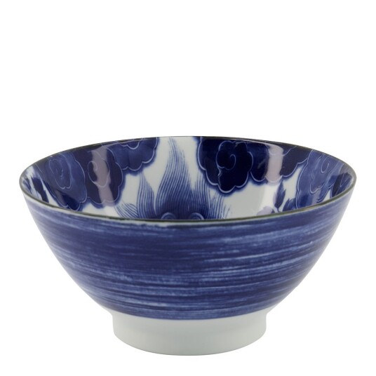 Tokyo Design Studio   Japonism lion tendon skål 17,8 cm blue