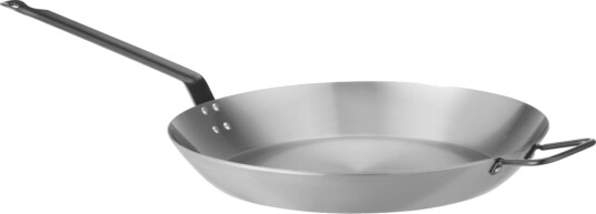 Hendi Stekepanne Lyonnaise med ekstra håndtak; 36 cm Ø; Sølvfarge; Rund Hendi Stekepanne Lyonnaise med ekstra håndtak; 36 cm Ø; Sølvfarge; Rund
