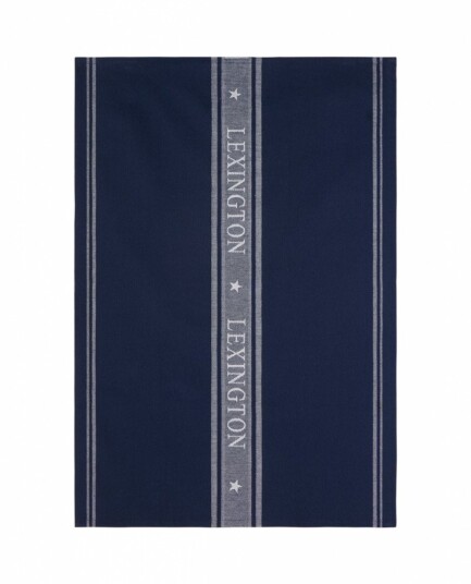 Lexington Icons Cotton Jacquard Star Kjøkkenhåndkle 50x70 cm Dress Blue