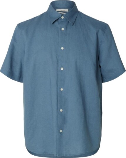 Selected Homme Herre Skjorter Blå M,