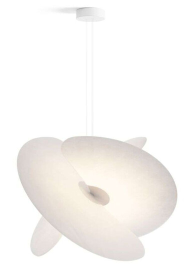 Luceplan - Levante Pendel Large Matt White/White Luceplan