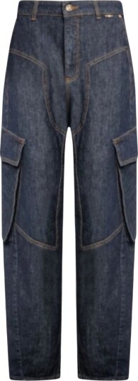 Fracomina Dame Jeans Blå W28,