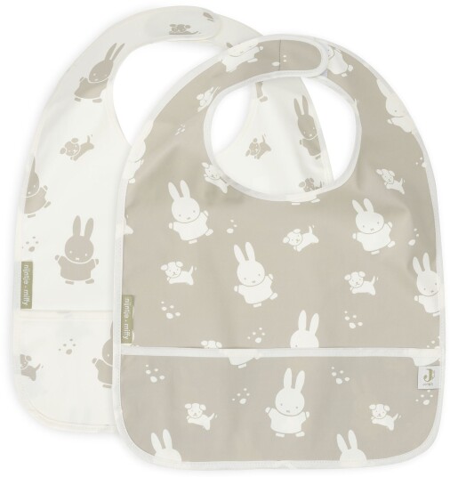 Jollein Miffy& Snuffy Smekke 2 Pakk Olive Green Jollein Miffy& Snuffy Smekke 2 Pakk Olive Green