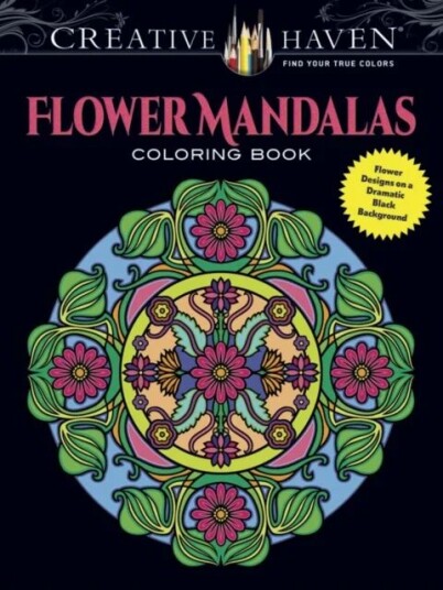 Creative Haven Flower Mandalas Coloring Book av Marty Noble Creative Haven Flower Mandalas Coloring Book av Marty Noble
