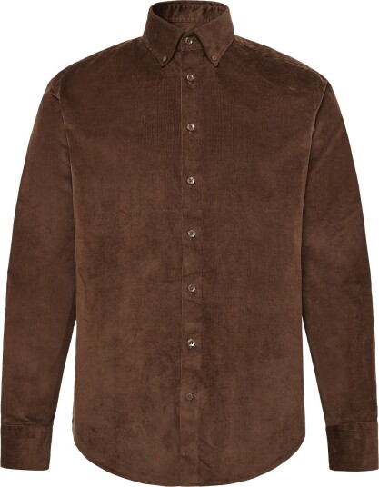 Bruun & Stengade Bs Osei Casual Modern Fit Shirt BROWN XXL Bruun & Stengade Bs Osei Casual Modern Fit Shirt BROWN XXL