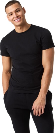 Björn Borg Men's Centre T Shirt Black Beauty XL