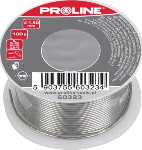 Spoiwo Lydmetalis 60/40/2,5 % Fi = 0,70 Mm Rite 100 G Prolino