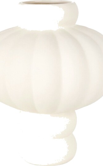 Louise Roe Balloon 03 Vase 40 cm Raw White
