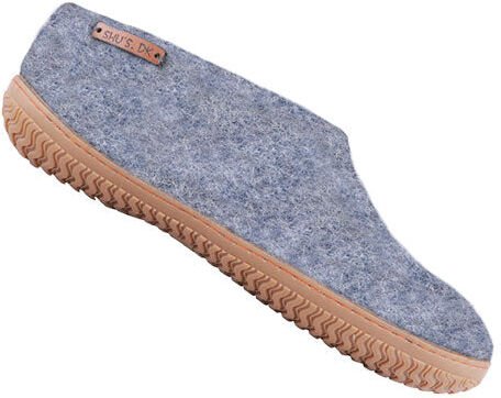 SHUS SHU`S Hjemmesko m. Gummi Sål Denim   36
