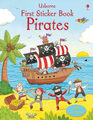 First Sticker Book Pirates Av Sam Taplin