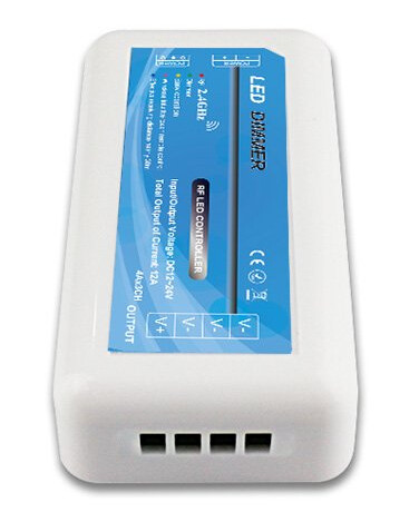 Mottakere E1 RF 2.4G for Enkeltfarget LED Strips Mottakere E1 RF 2.4G for Enkeltfarget LED Strips