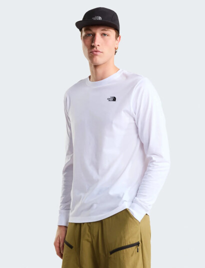 The North Face M Evolution Simple Dome Regular Long Sle White M