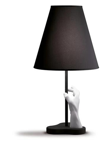 Fontanaarte Mano Bordlampe Medium Sort