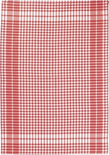 Vivaraise Petits Carrea Towl Red50x70 Vivaraise Petits Carrea Towl Red50x70