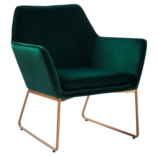 Jotex ELLNE lenestol Grønn/messing 1520557-10-0 1044004-06-0 Jotex ELLNE lenestol Grønn/messing 1520557-10-0 1044004-06-0