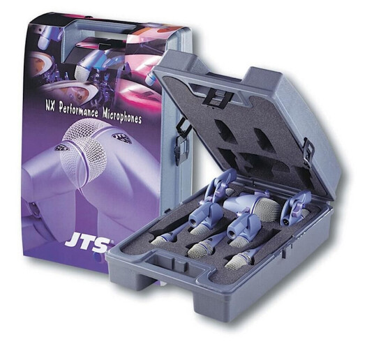 Jts Nxb-8m Mikrofonkoffert Med Nx-2x1, Nx-6x4, Nx-7x1, Nx-9x