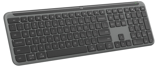 Logitech Signature Slim K950 - Tastatur - Trådløs - Bluetooth 5.1 Le - Pan Nordic - Grafitt