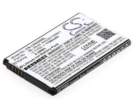 LG K4 batteri (1700 mAh 3.7 V)