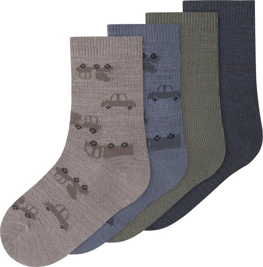 Name It Sokker NmmWak 4 pack Satellitt/4p Sate Jaq+ Ombre Name It 28/30 Sokker Armygrønn Beige Blå Brun Grønn Name It Sokker NmmWak 4 pack Satellitt/4p Sate Jaq+ Ombre Name It 28/30 Sokker Armygrønn Beige Blå Brun Grønn
