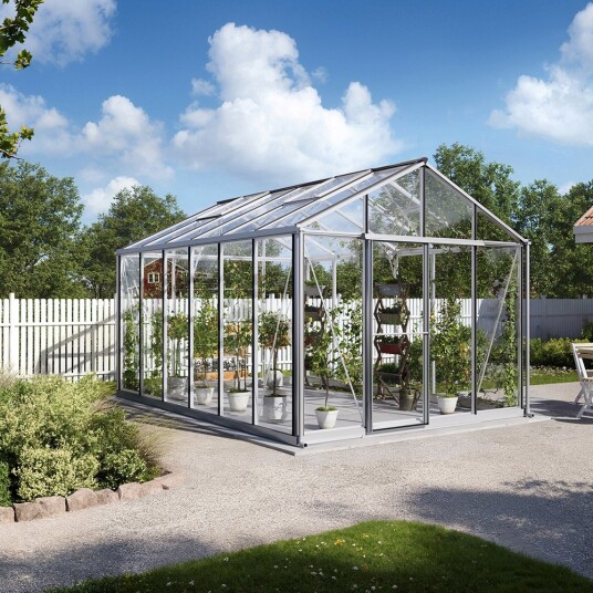 Drivhus Oasen Master Hobby Aluminium, 14,2 M²