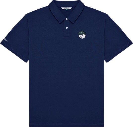Malbon Fairway Baldwin Polo Blå Golf pologenser herre Navy X Large