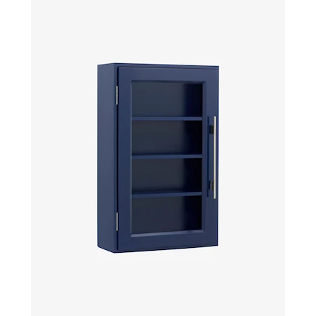 Reno Veggskap 80 x 50 cm Blå