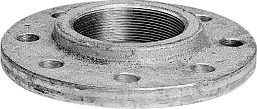 6" galvanisert gjengeflens P250GH EN1092-1 PN10-40