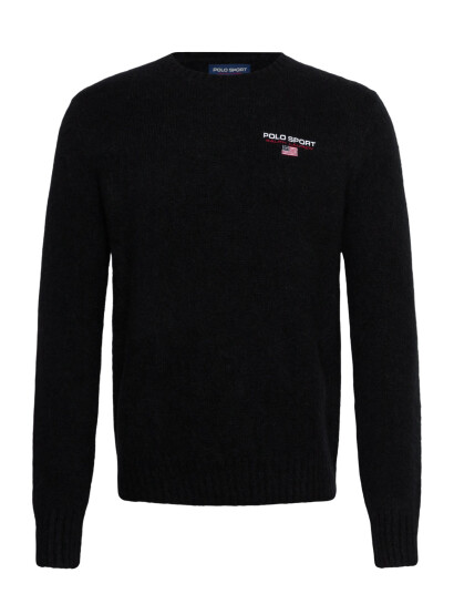 Polo Ralph Lauren Polo Sport Crewneck Sweater - Black - XS Polo Ralph Lauren Polo Sport Crewneck Sweater - Black - XS