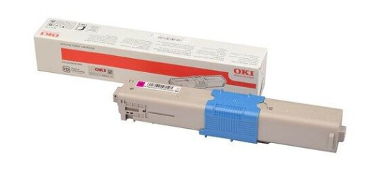 OKI - magenta - original - toner cartridge - Laser toner Rød OKI - magenta - original - toner cartridge - Laser toner Rød