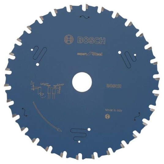 Bosch 190 mm Sirkelsagblad for Stål med 40 Tenner