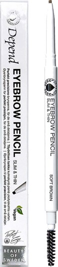 Depend Perfect Eye Eyebrow Pencil Slim & Thin Soft Brown