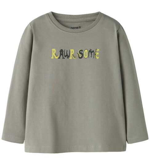 Name It Genser NmmVux Shadow/Rawrsome 6 år (116) Genser Grønn
