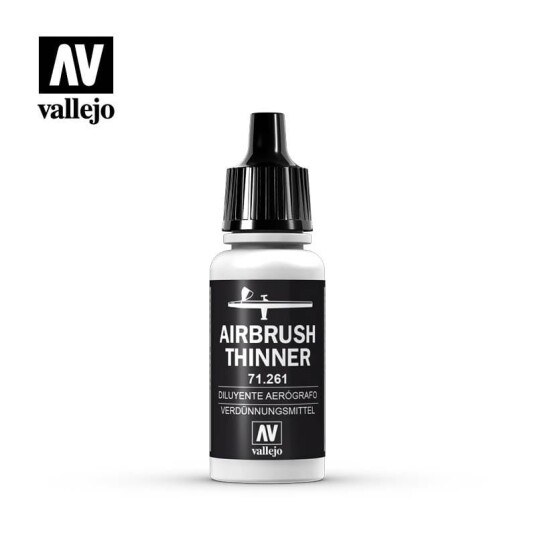 Vallejo 71.261 Airbrush Tynner 18ml for Modellbygging