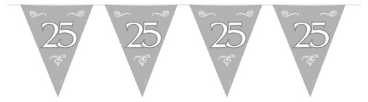 Folat BV Vimpelbanner 25 Sølv