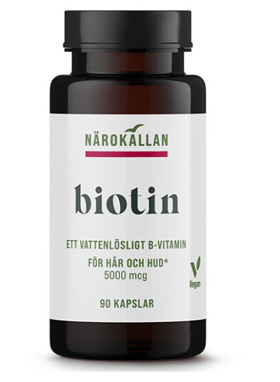 Biotin 5000 mcg 90 kapsler Biotin 5000 mcg 90 kapsler