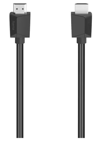 Hama HDMI-Kabel 4K High Speed 1,5m Svart med Ethernet