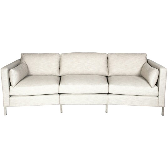 Englesson Wave Sofa 3 seters Curved LC Pk1 Nolita Almond 01