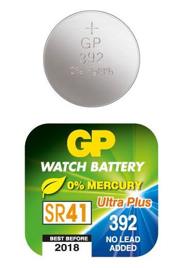 Gp Watch Battery Sr41-Batteri, 1 Pakk Gp Watch Battery Sr41-Batteri, 1 Pakk