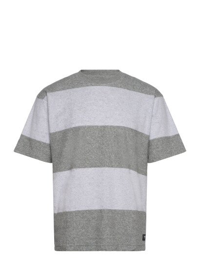 VANS Bergman Stripe Ss - Grey - XS VANS Bergman Stripe Ss - Grey - XS