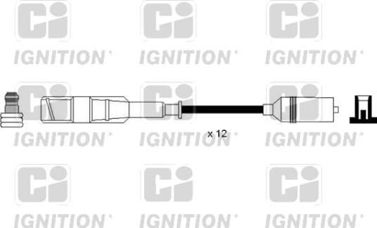Tennplugg kabelsett QUINTON HAZELL XC1137