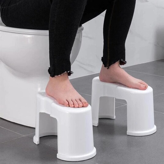 Toalettkrakk 2 deler Ved treg mage Squatty Potty Toalettkrakk 2 deler Ved treg mage Squatty Potty