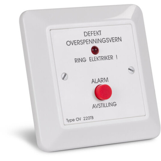 Micro Matic Varslingspanel defekt overspenningsvern OV220TB - 1661710 Micro Matic Varslingspanel defekt overspenningsvern OV220TB - 1661710