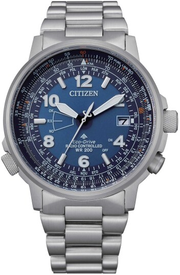 Citizen Herreklokke CB0240 88L Blå/Stål Ø43 mm