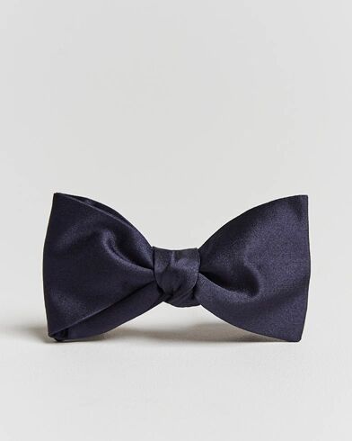 Amanda Christensen Self Tie Silk Ceremony Navy Amanda Christensen Self Tie Silk Ceremony Navy