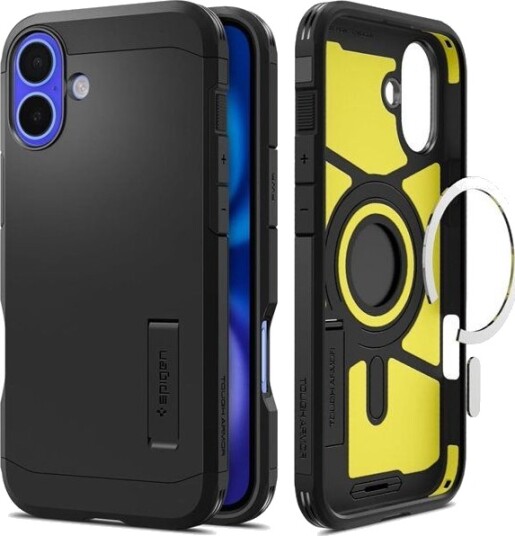 Spigen Tough Armor MagSafe Deksel - Svart - iPhone 16